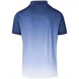 Mens Dakota Golf Shirt Navy Back